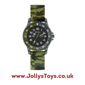 Time-Teaching Camo Watch